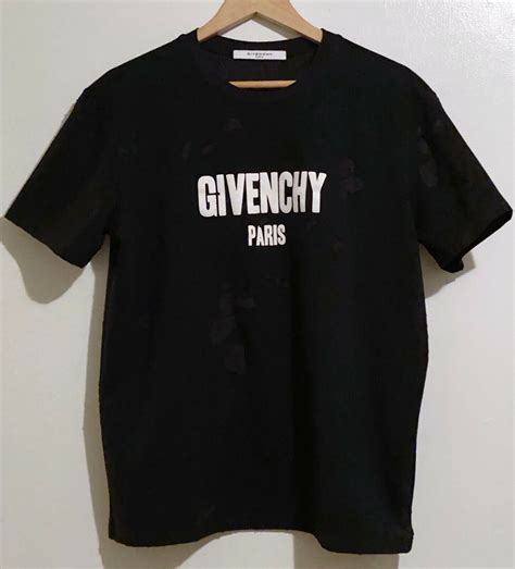 givenchy distressed tee legit check|are Givenchy clothes real.